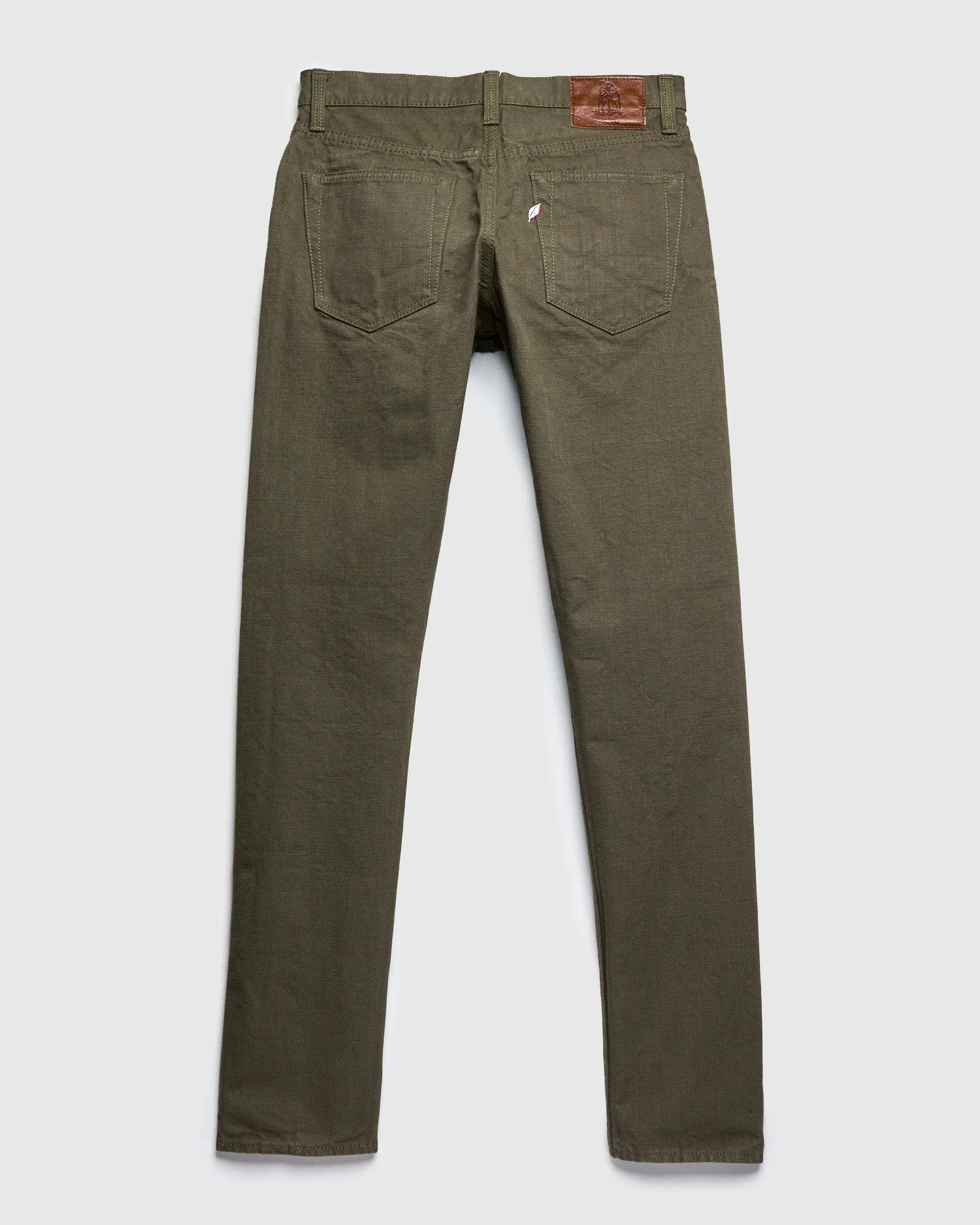 1175 "Olive" 13.5oz Duck Canvas Pants - Relaxed Tapered Fit