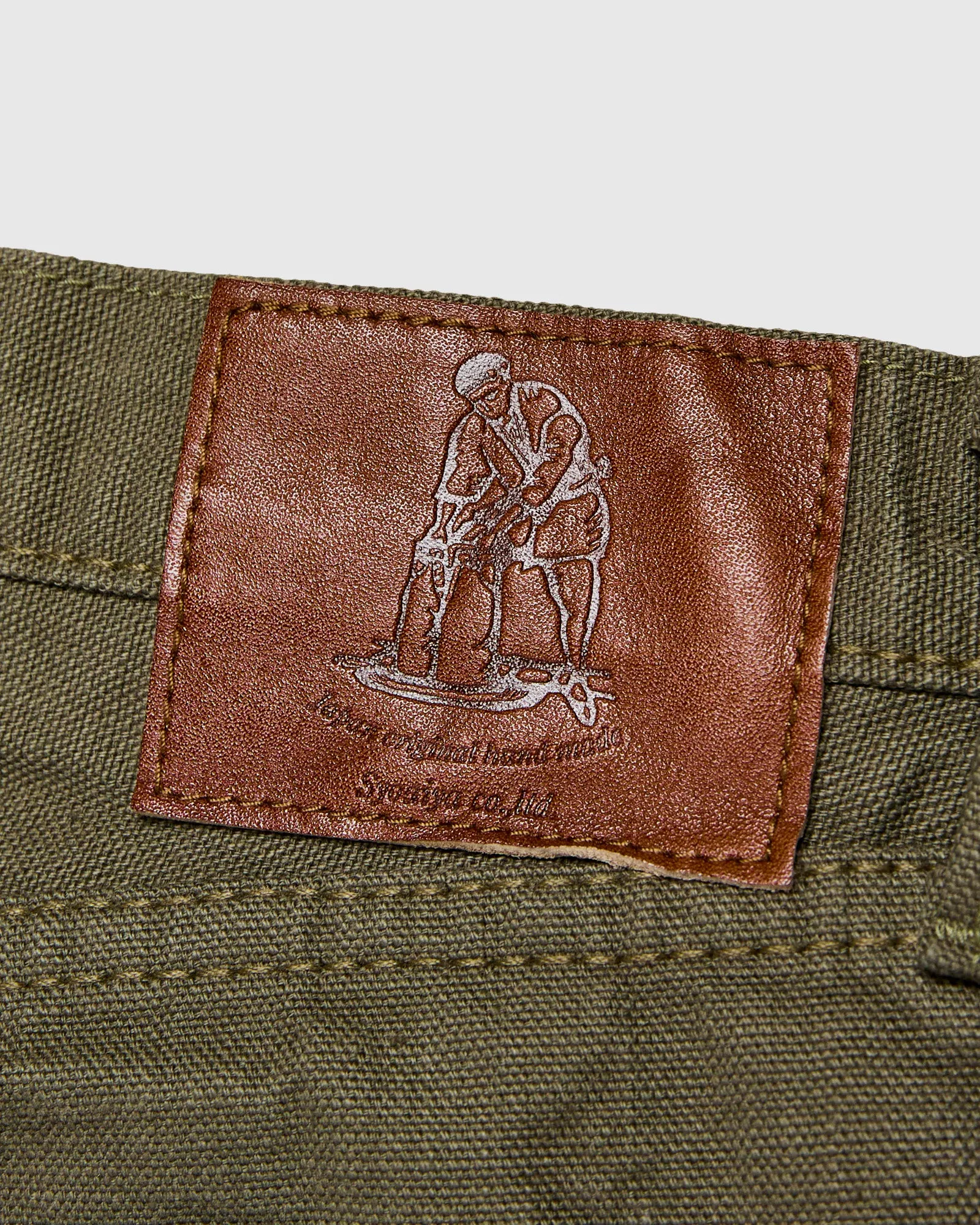 1175 "Olive" 13.5oz Duck Canvas Pants - Relaxed Tapered Fit