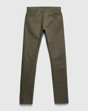 1175 "Olive" 13.5oz Duck Canvas Pants - Relaxed Tapered Fit