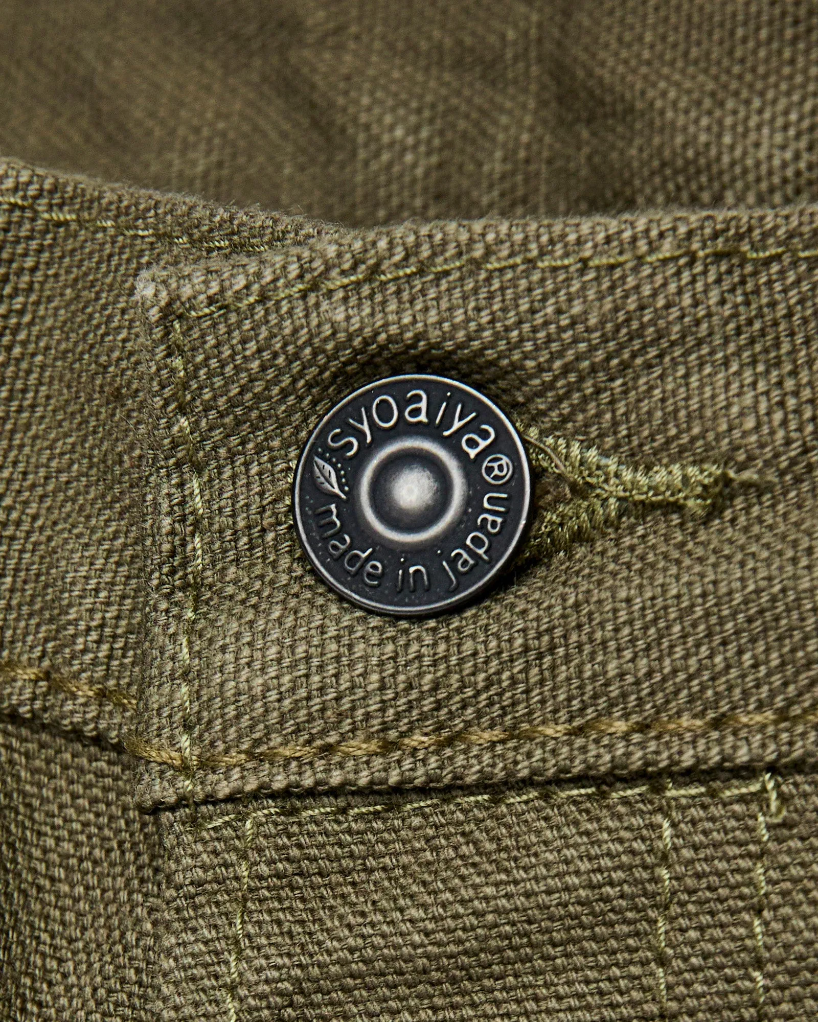 1175 "Olive" 13.5oz Duck Canvas Pants - Relaxed Tapered Fit