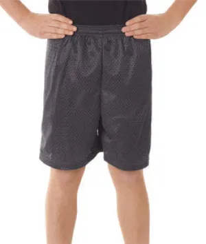 2207 Badger Youth Mesh/Tricot 6" Shorts Graphite