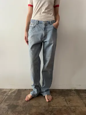 90s Calvin Klein Light Wash Relaxed Fit Jeans