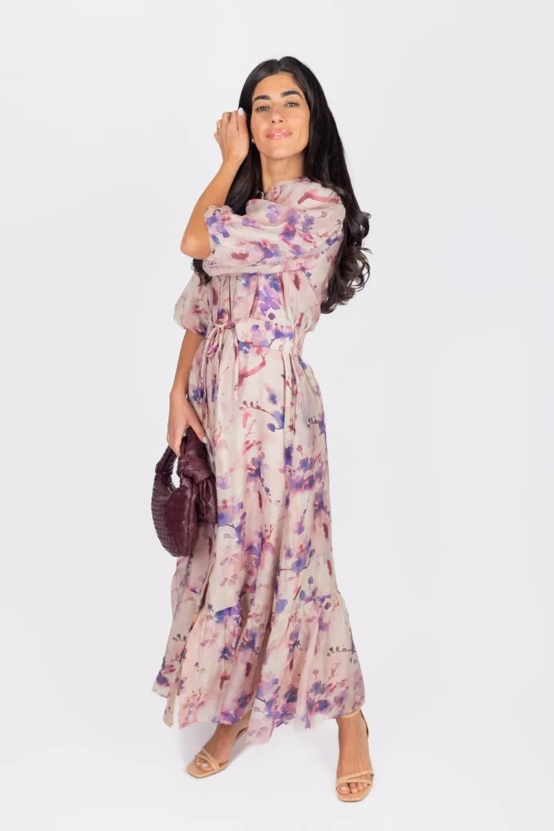 ALICE DRESS SHORT SLEEVE (PURPLE)