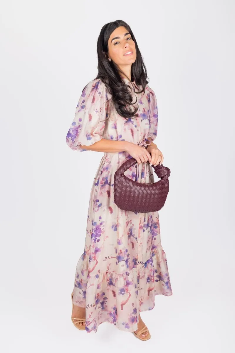 ALICE DRESS SHORT SLEEVE (PURPLE)