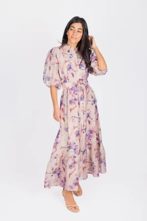 ALICE DRESS SHORT SLEEVE (PURPLE)