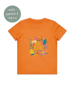 BE KIND BOHO FLOWER TSHIRT HARMONY DAY