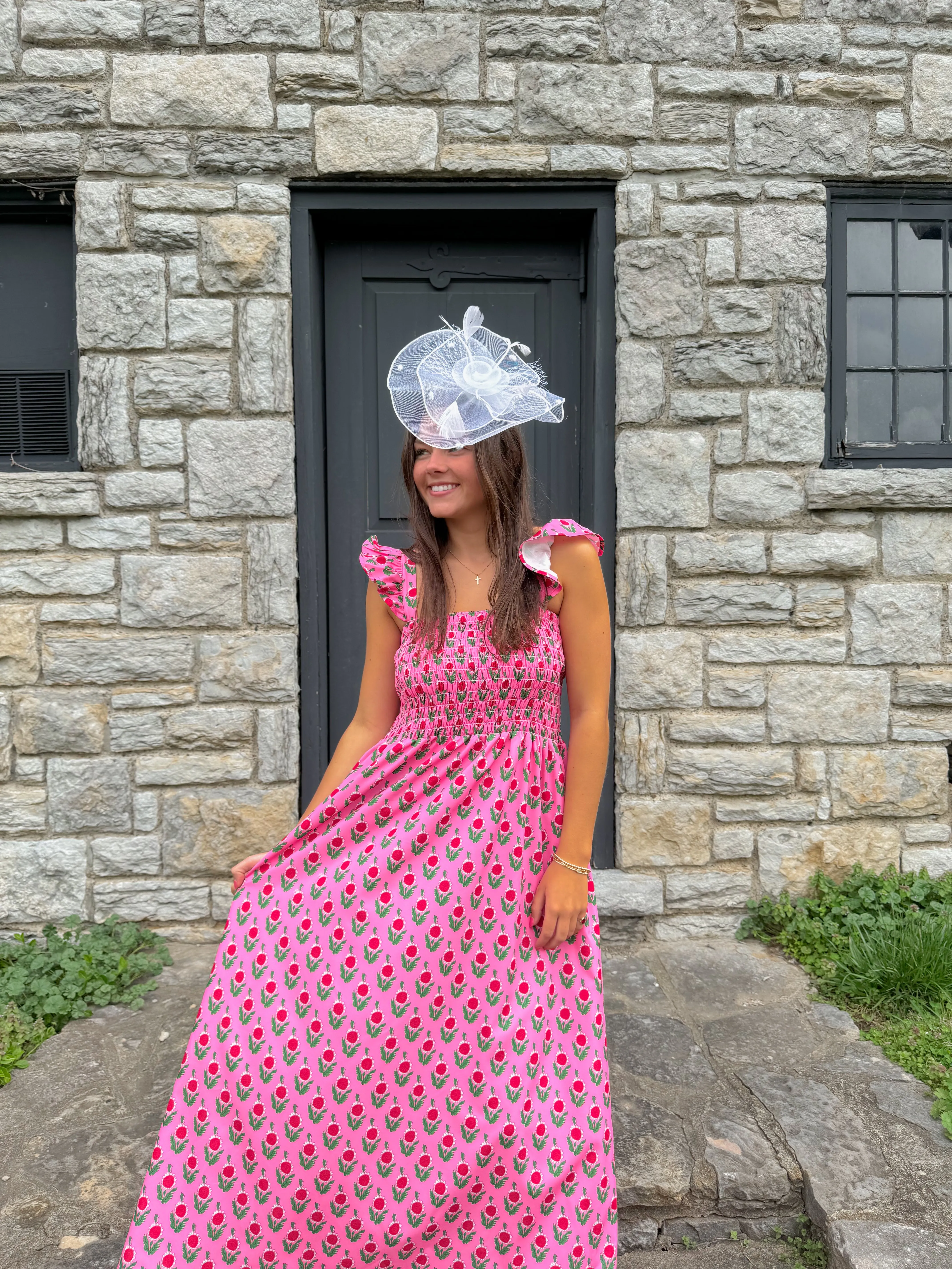 Blooming Burst Midi Dress