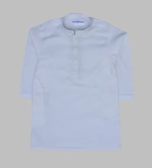 Boys Kurta White