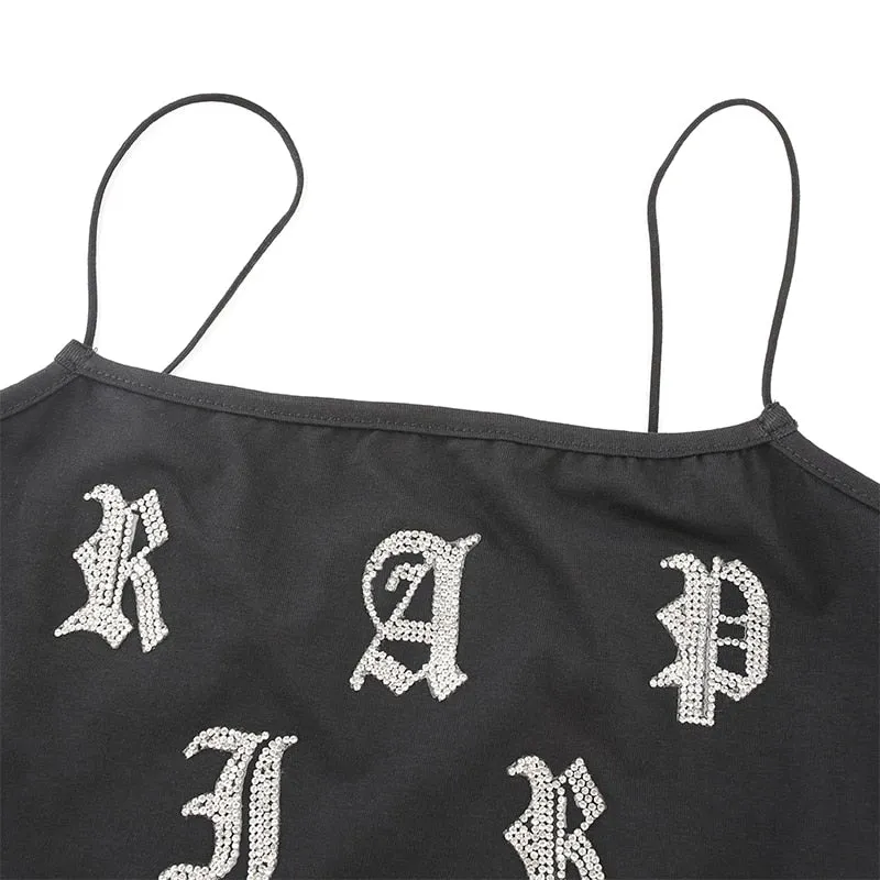 Bralette Crop Top Party Clubwear Slim Sexy  Sleeveless
