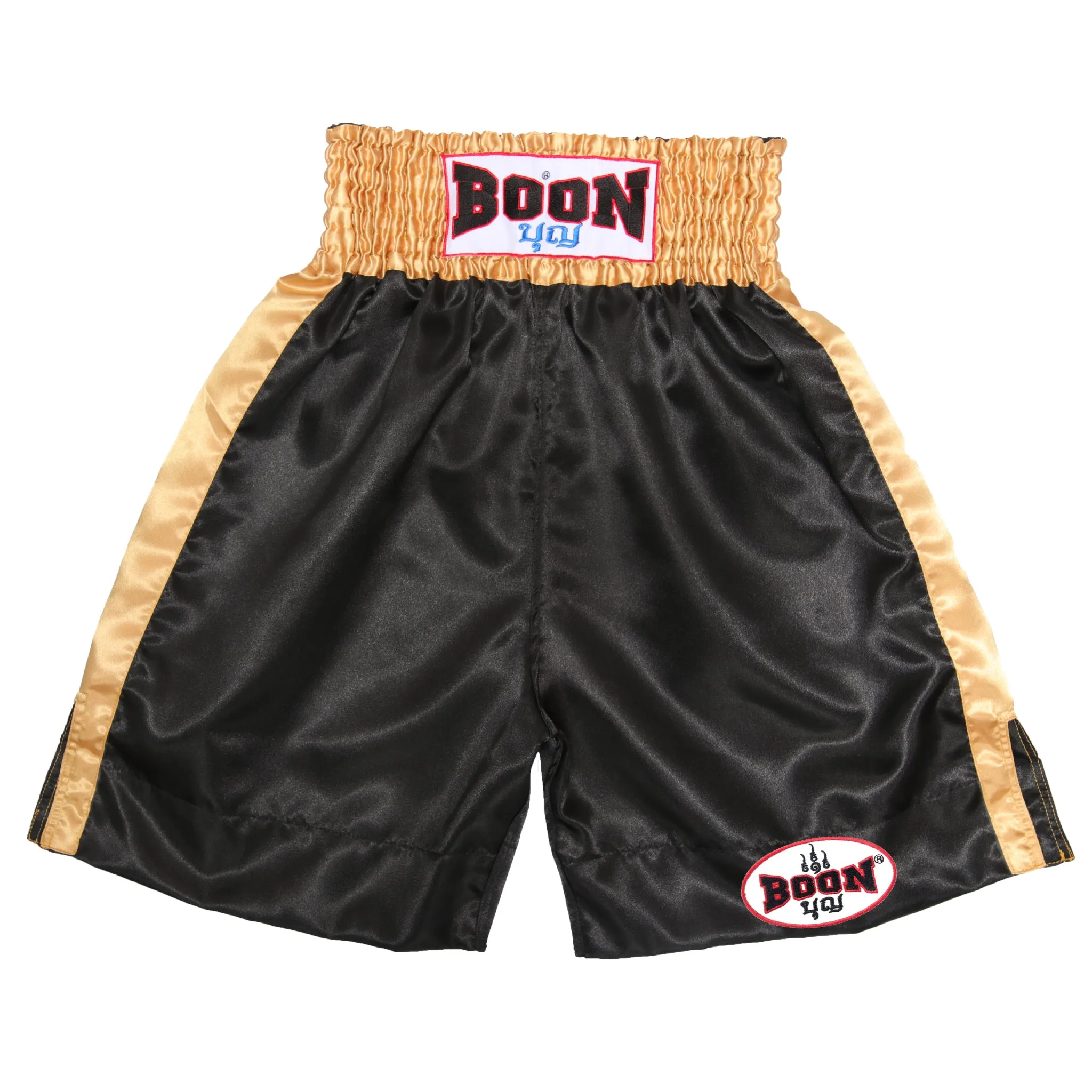 BSBG Black & Gold boxing shorts