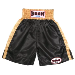 BSBG Black & Gold boxing shorts