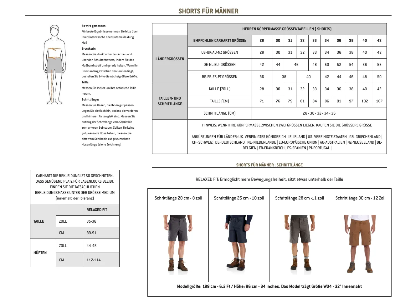 Carhartt Force Lightweight Ripstop Work Short 104198