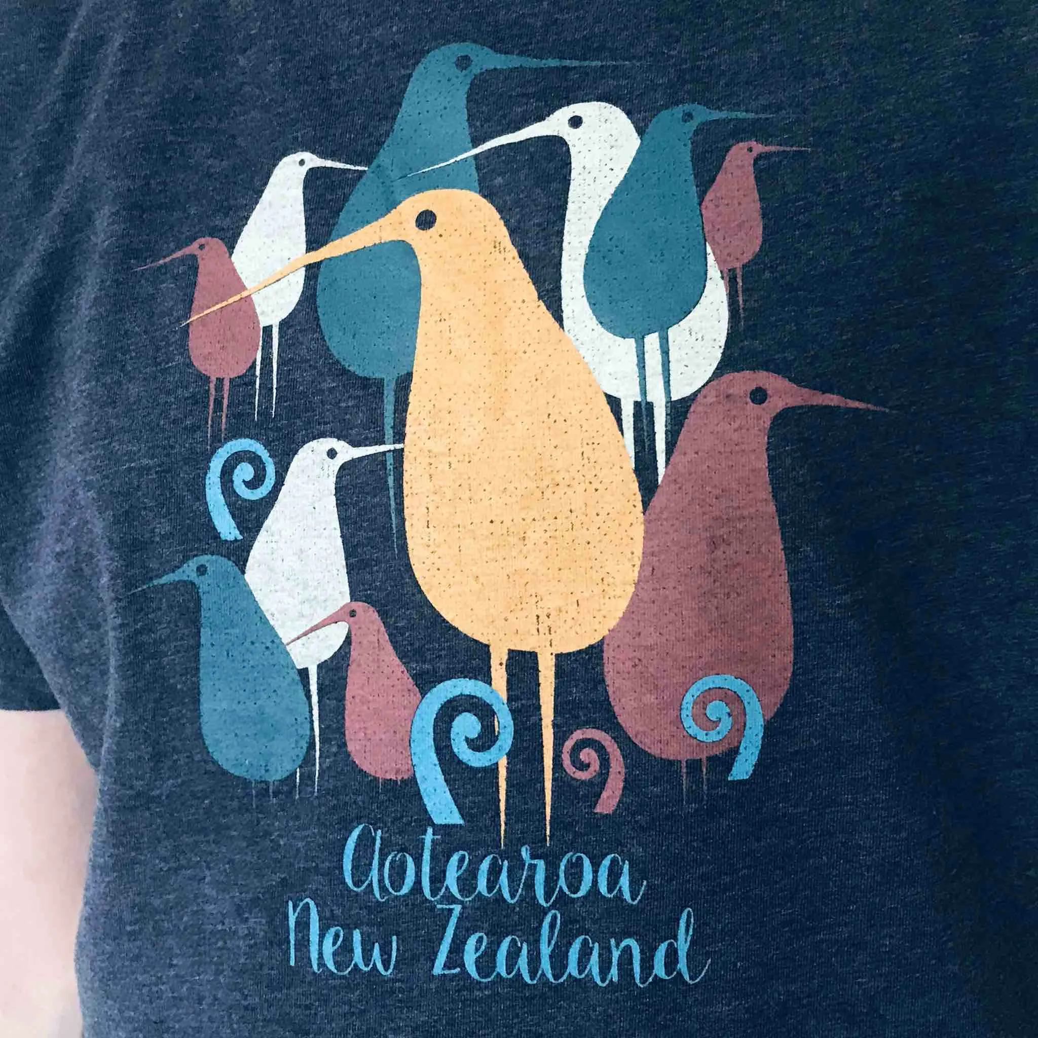 Childrens New Zealand T Shirt - Kiwi