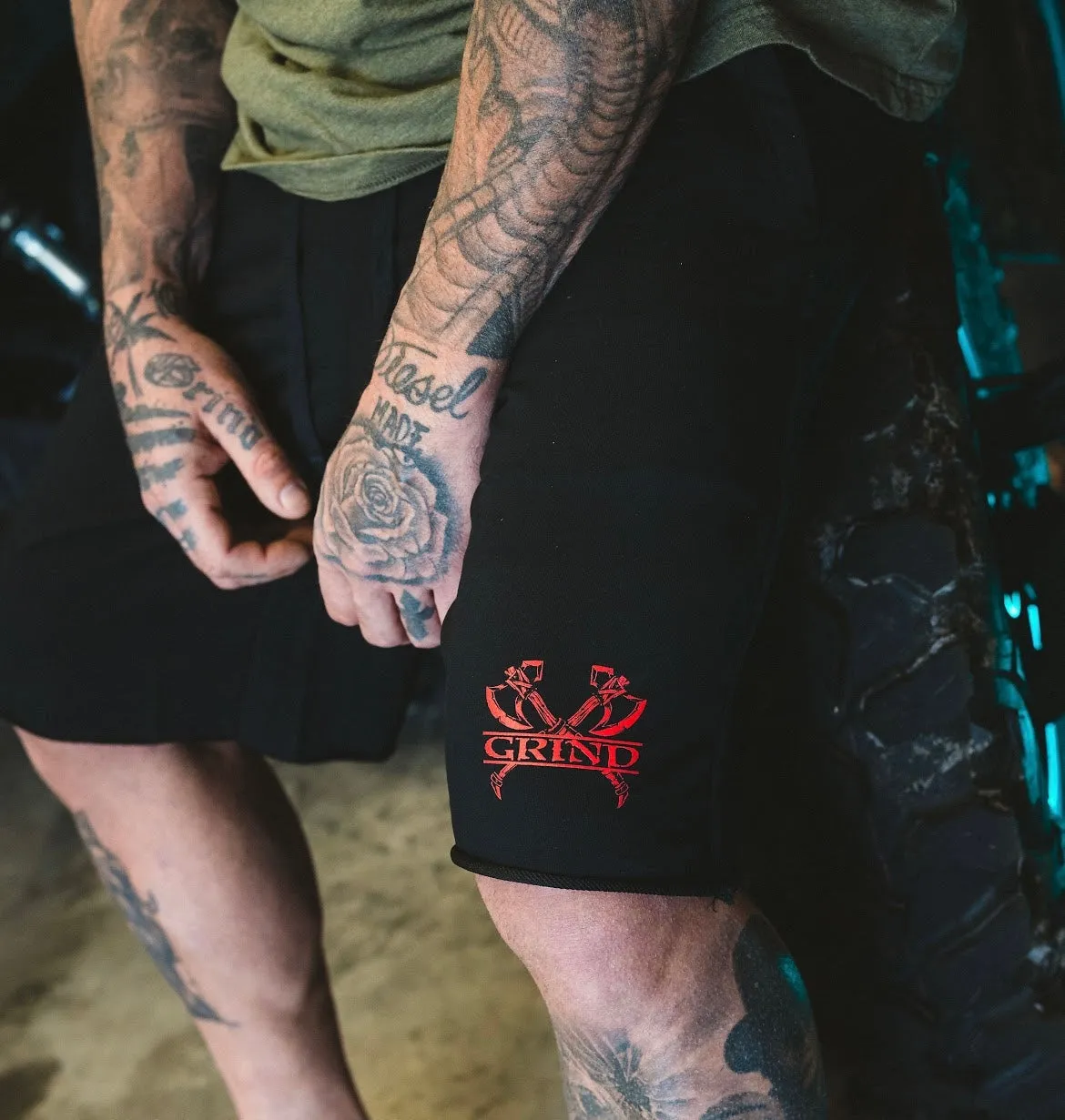 Classic Grind Shorts - Black - Axes