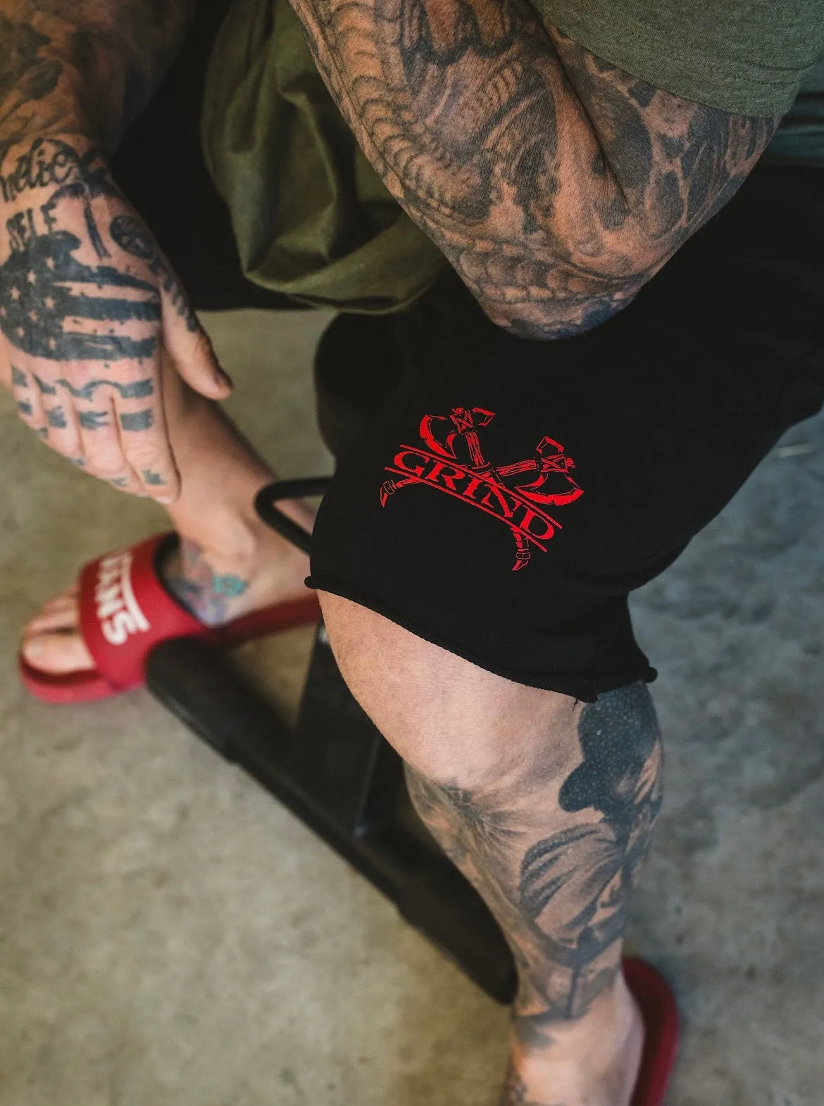 Classic Grind Shorts - Black - Axes