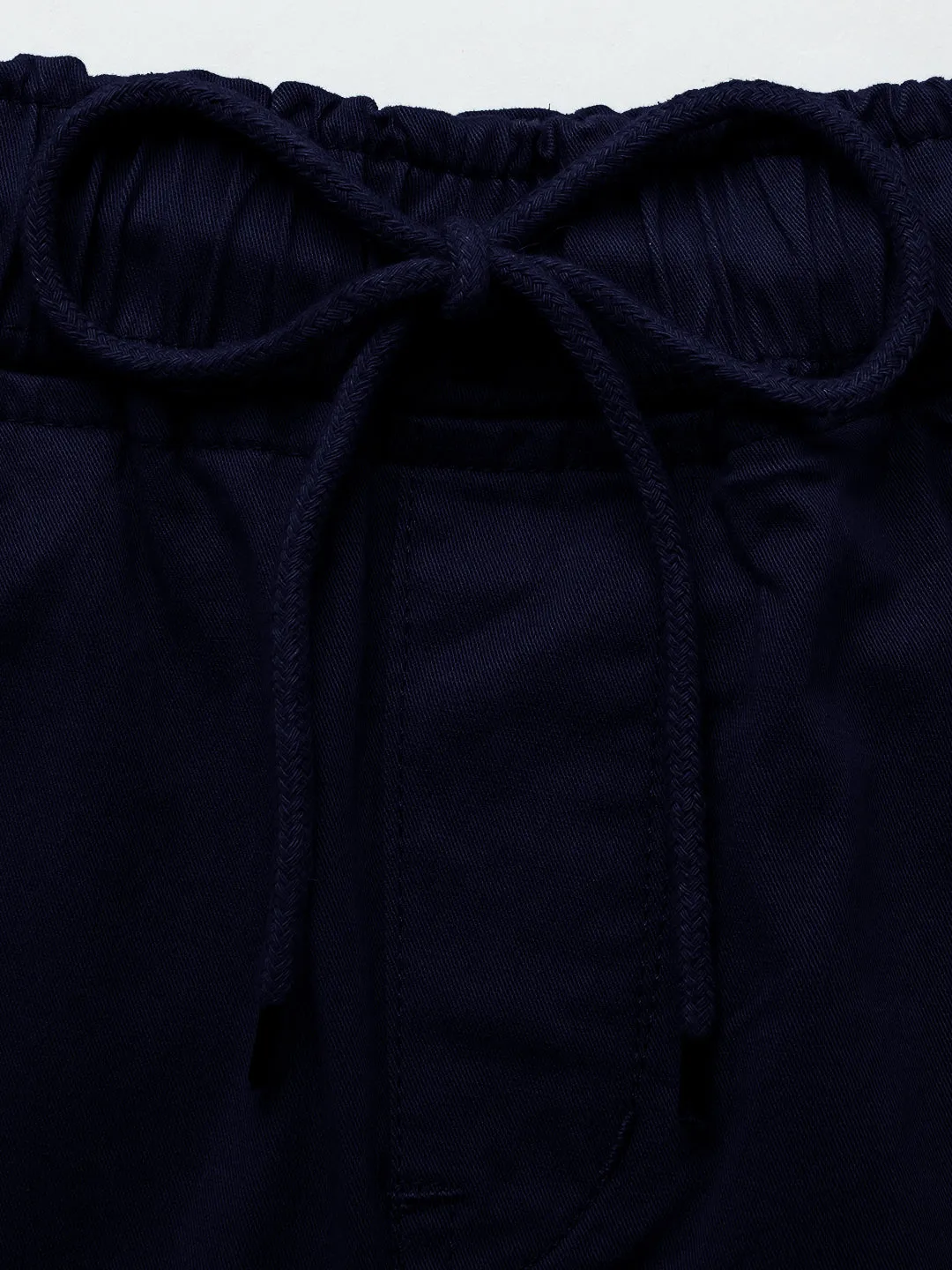 Cotton Navy Blue Cargo for Girls & Boys