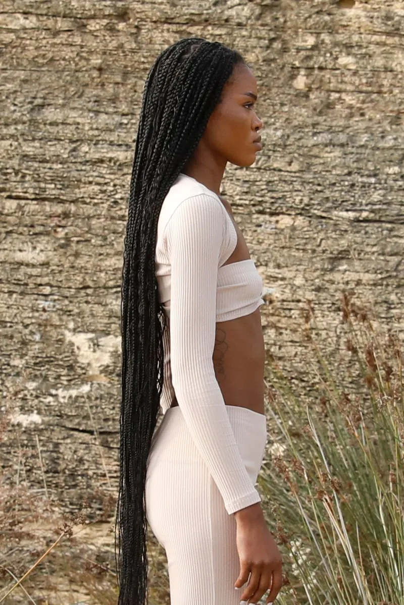 Cream Stretchy Bolero