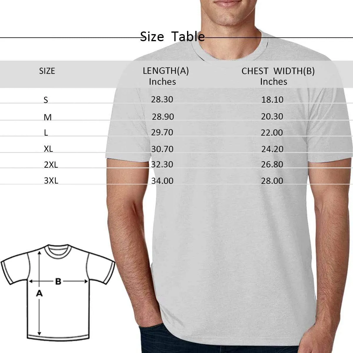 Custom Shirts with Personalized Pictures Cool Gesture Sunglasses Put Your Face on Men's All Over Print T-shirt