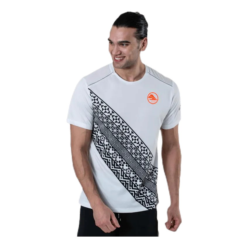 Dry-FIT Miler SS Ekiden White