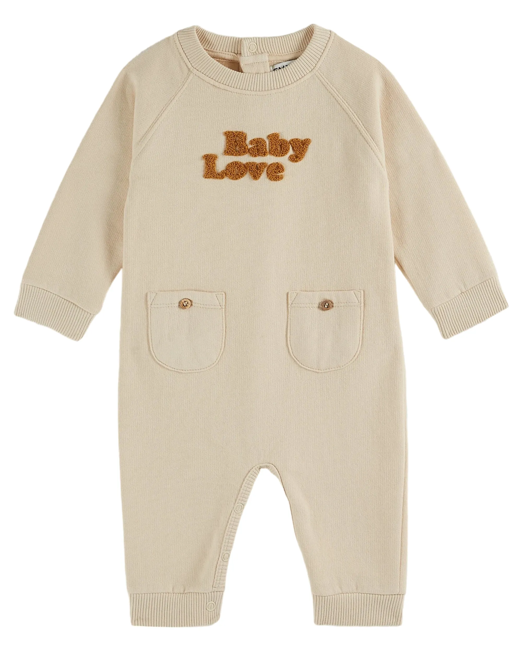 Emile et Ida Brioche Baby Love Jumpsuit