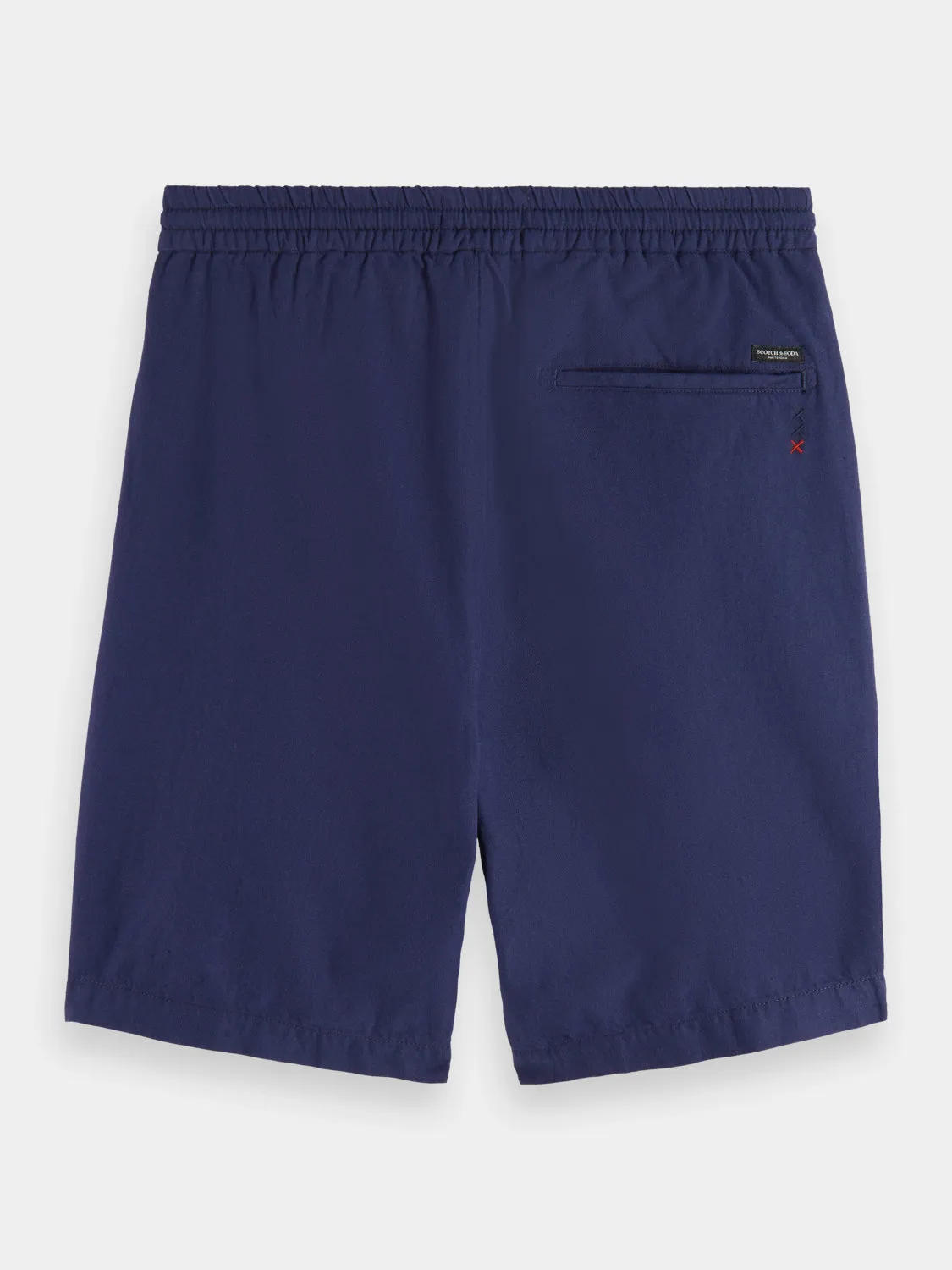Fave cotton-linen shorts