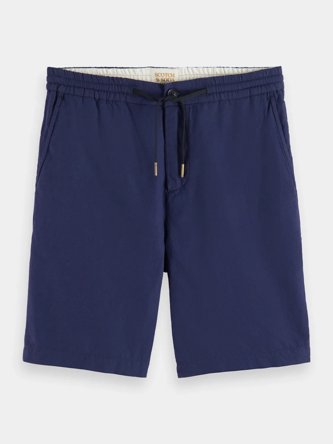 Fave cotton-linen shorts
