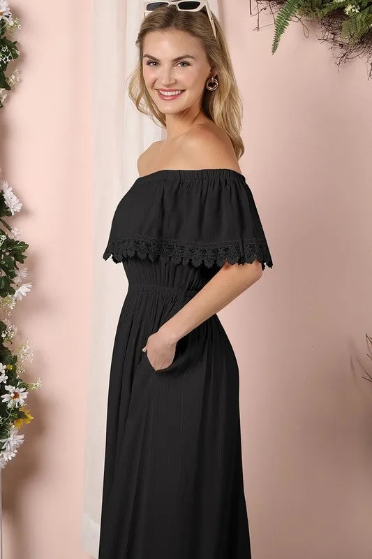 FLOWY MAXI DRESS