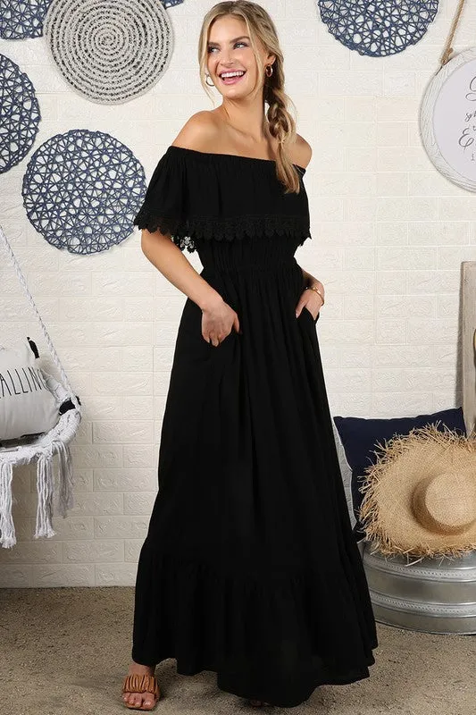 FLOWY MAXI DRESS