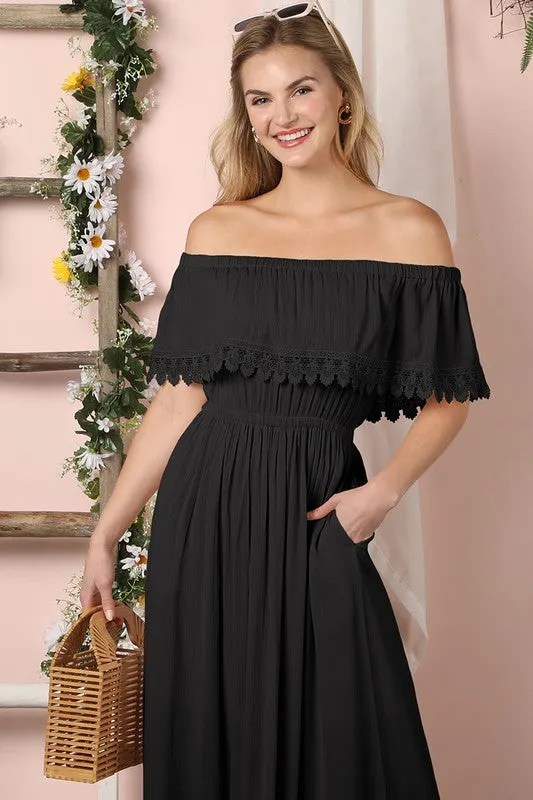 FLOWY MAXI DRESS