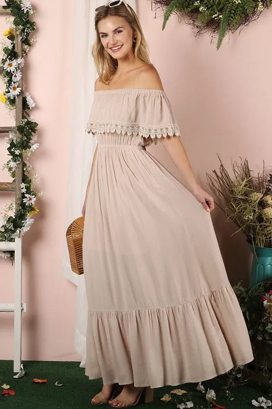 FLOWY MAXI DRESS