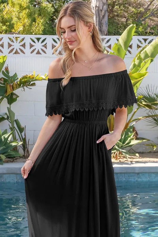 FLOWY MAXI DRESS