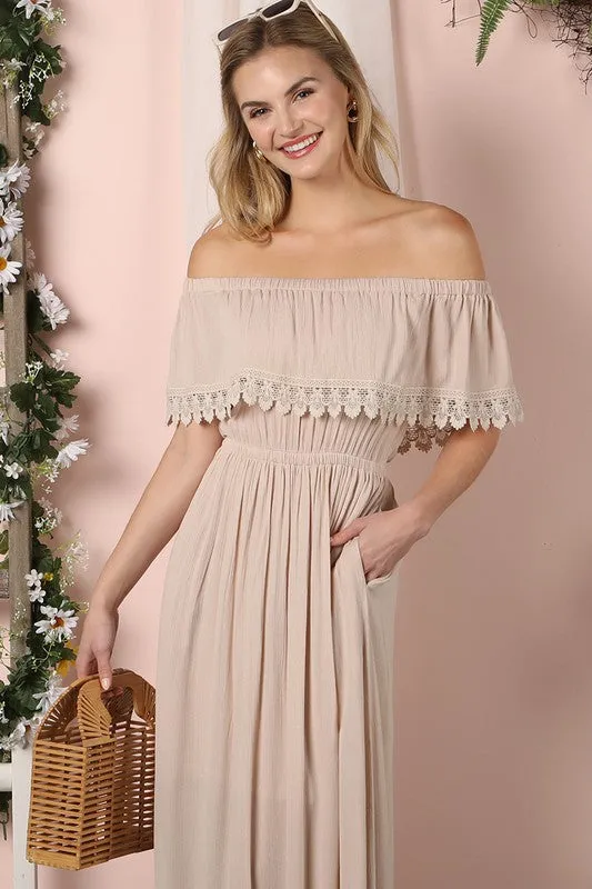 FLOWY MAXI DRESS