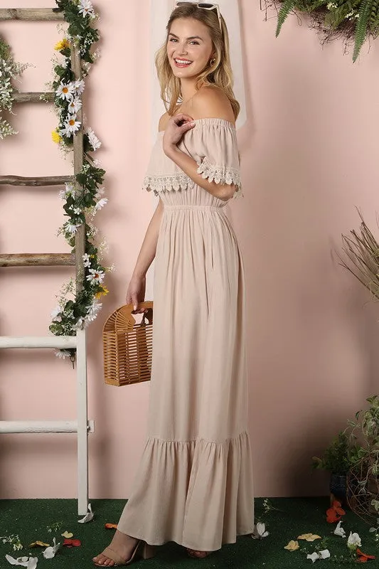 FLOWY MAXI DRESS