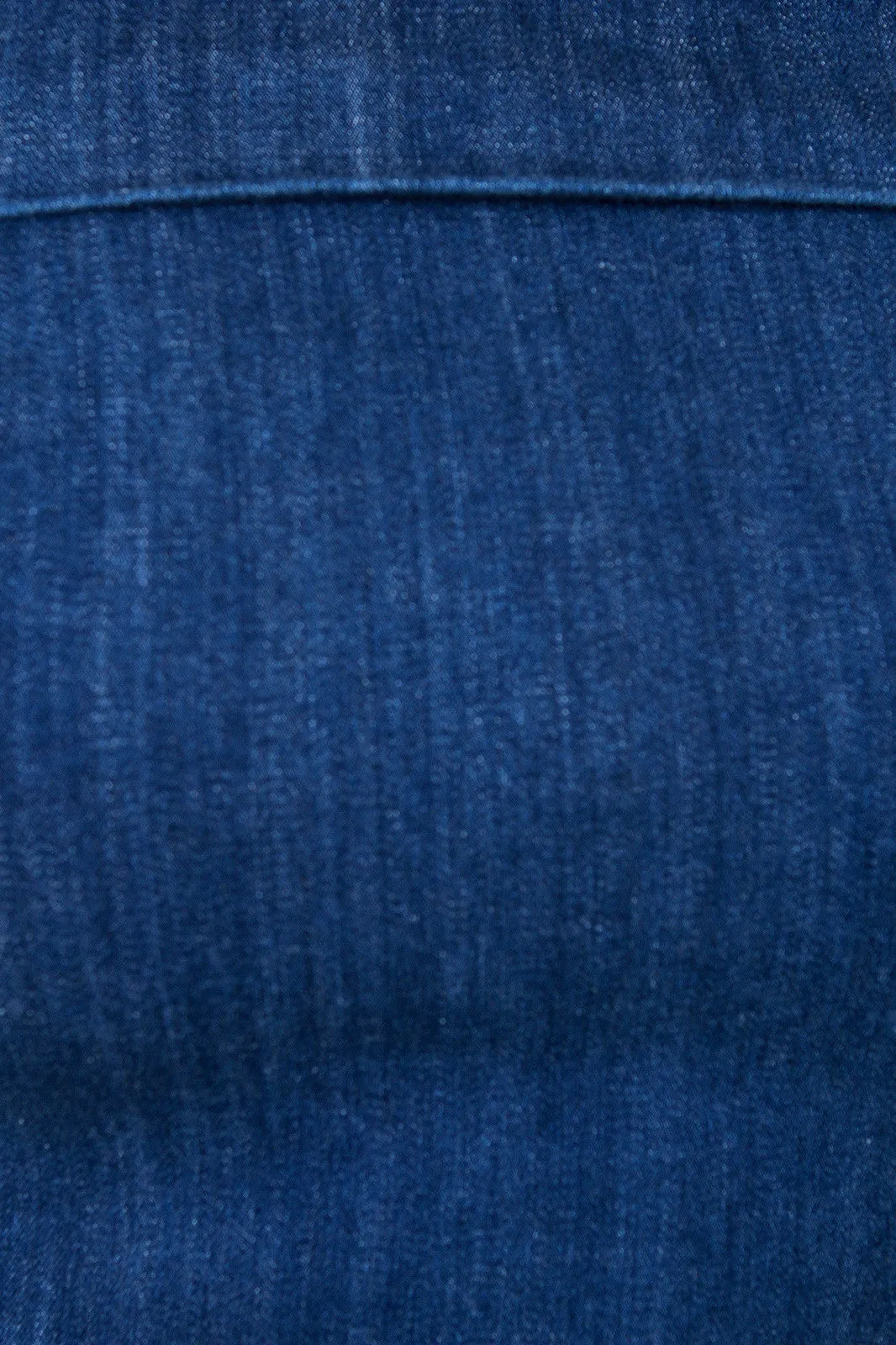 Folded Off-The-Shoulder Washed Denim Jumpsuit