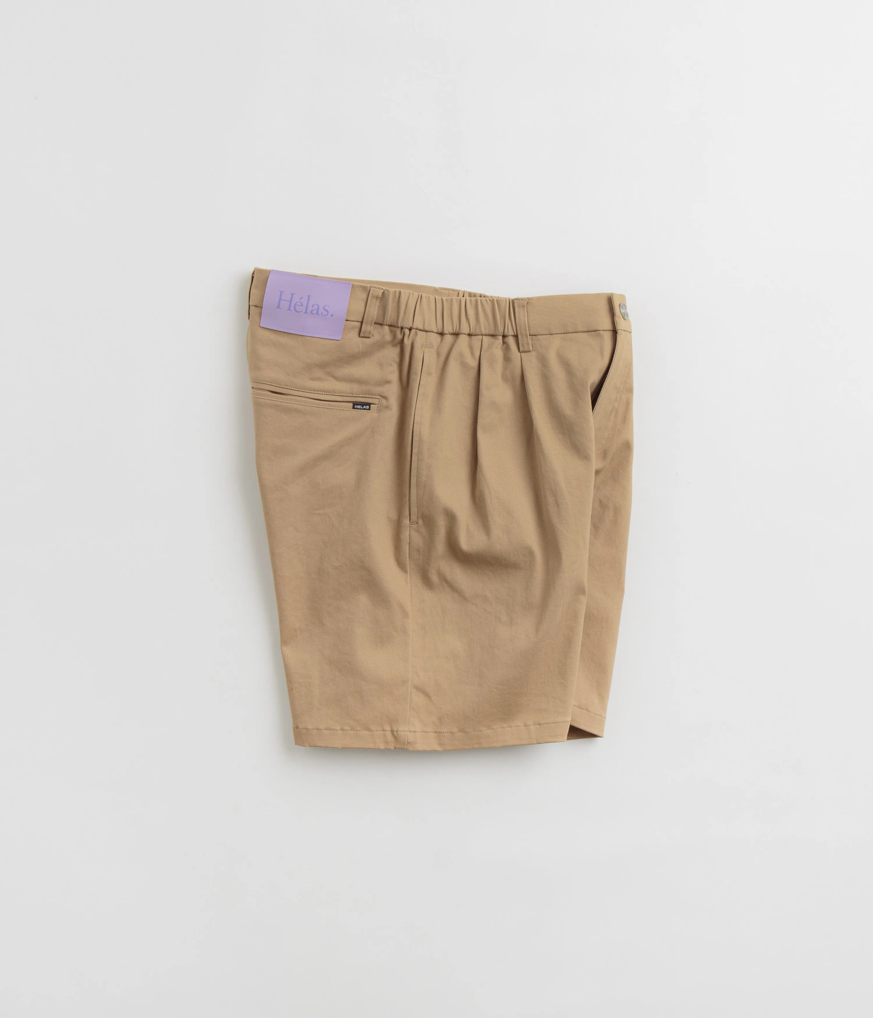 Helas Classic Pince Shorts - Beige
