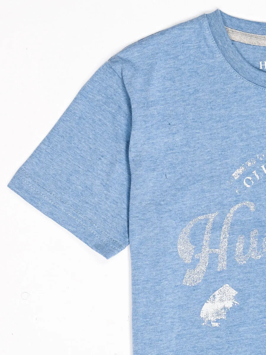 Kids Blue Vintage Summer T-Shirt