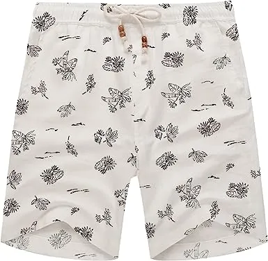 Lightweight Drawstring Summer Beach Shorts