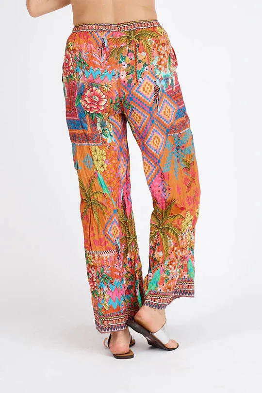 Lula Life Mika Tropical Pant Tropical Multi M