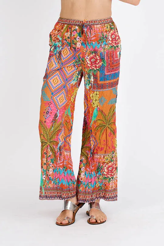 Lula Life Mika Tropical Pant Tropical Multi M