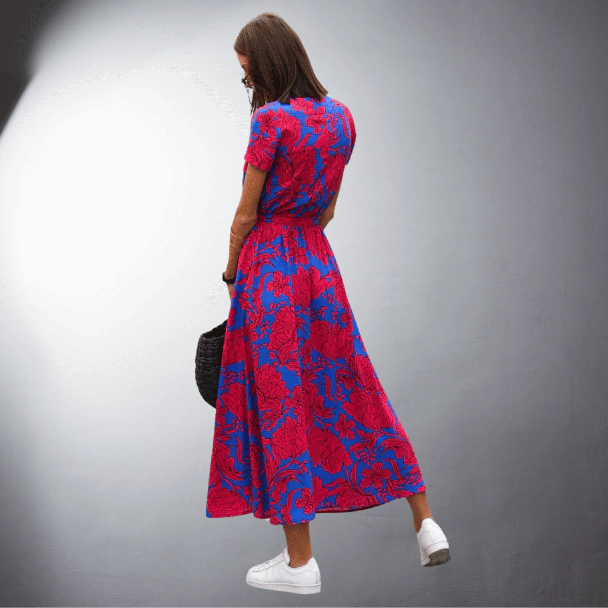 Marbella® | Vibrant Wrap Midi Dress