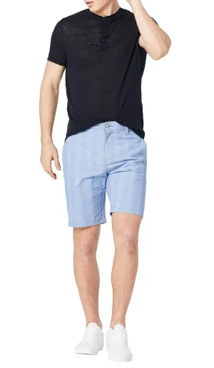 Mavi Men's Matteo Size 31 Blue Checkered Seersucker Shorts