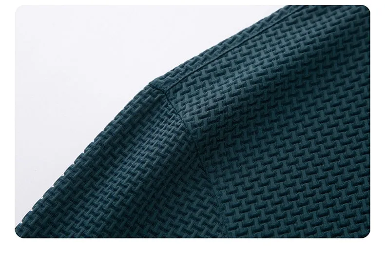 Men polo shirt high quality silk breathable business classy men fashion mock neck
