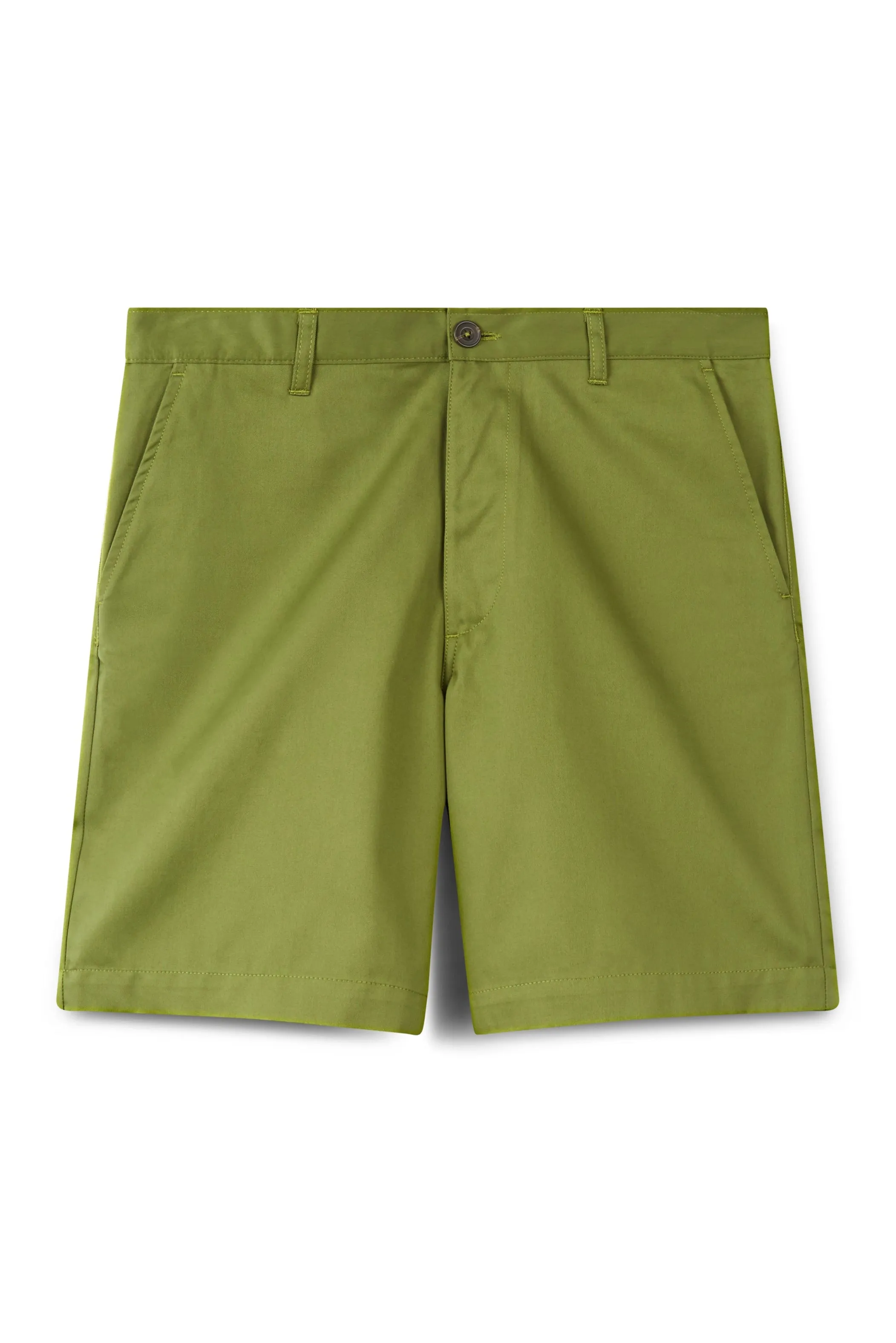 Men's Cotton Shorts - Classic - Green