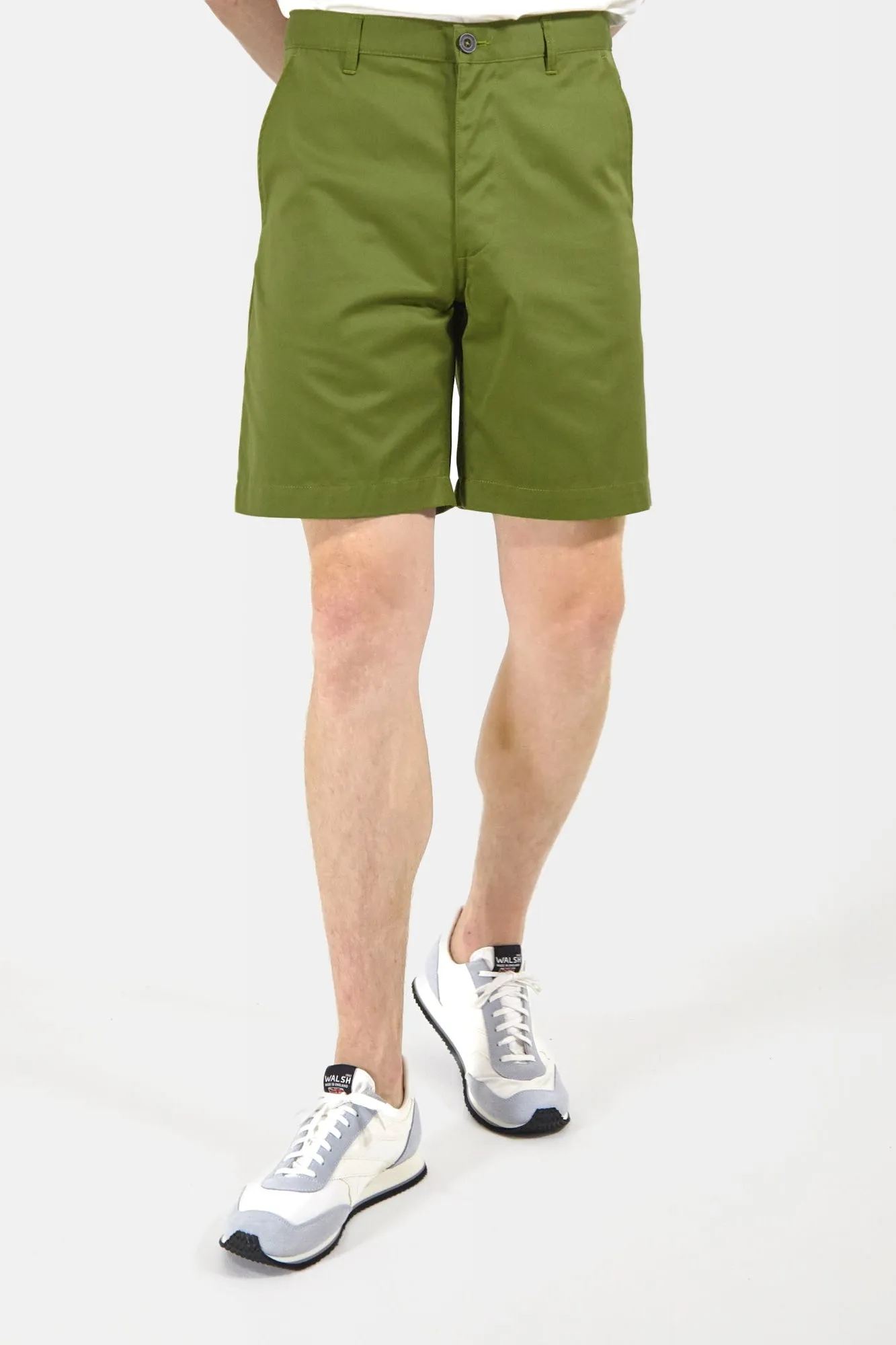 Men's Cotton Shorts - Classic - Green