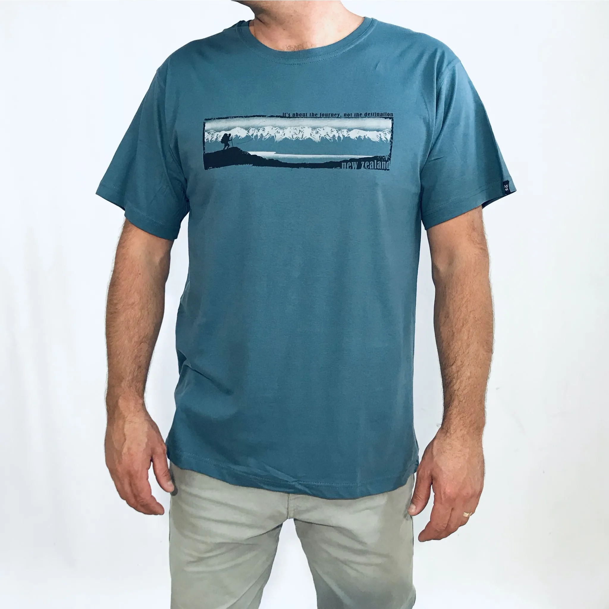 Mens New Zealand T Shirt - The Journey