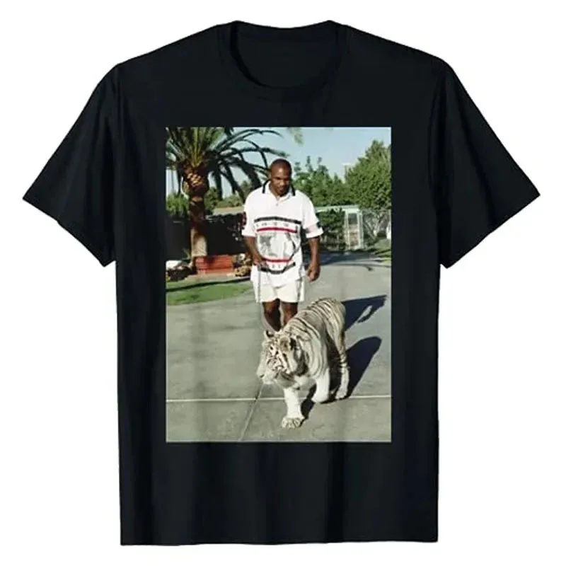 Mike Boxing Legend Vintage T-Shirt Retro Graphic Short Sleeve Tee