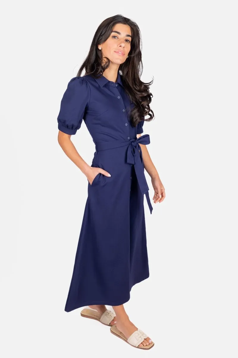 MONIKA DRESS (NAVY)