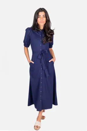 MONIKA DRESS (NAVY)