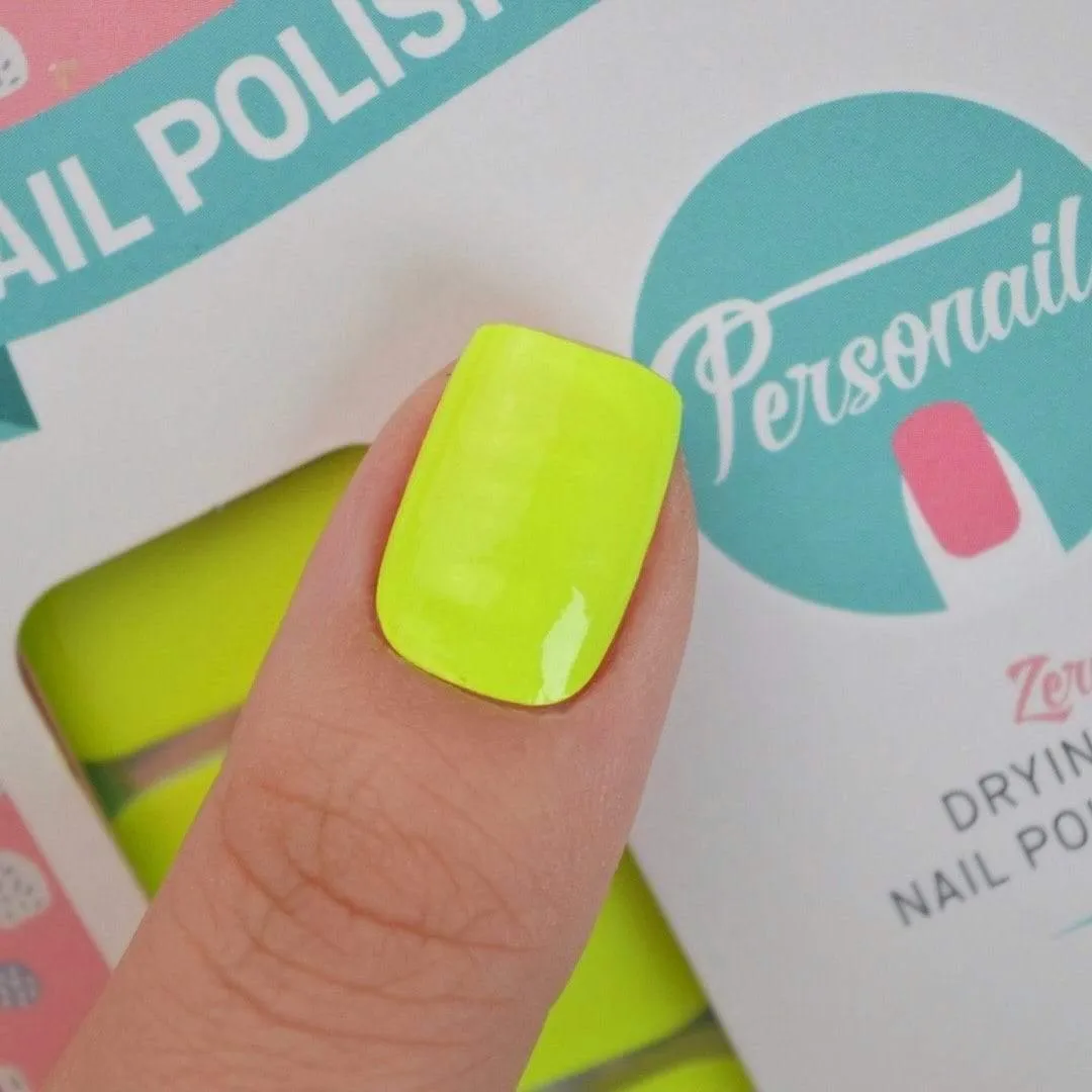 Neon Yellow | Nail Polish Wraps