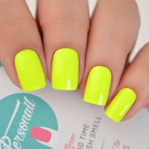 Neon Yellow | Nail Polish Wraps